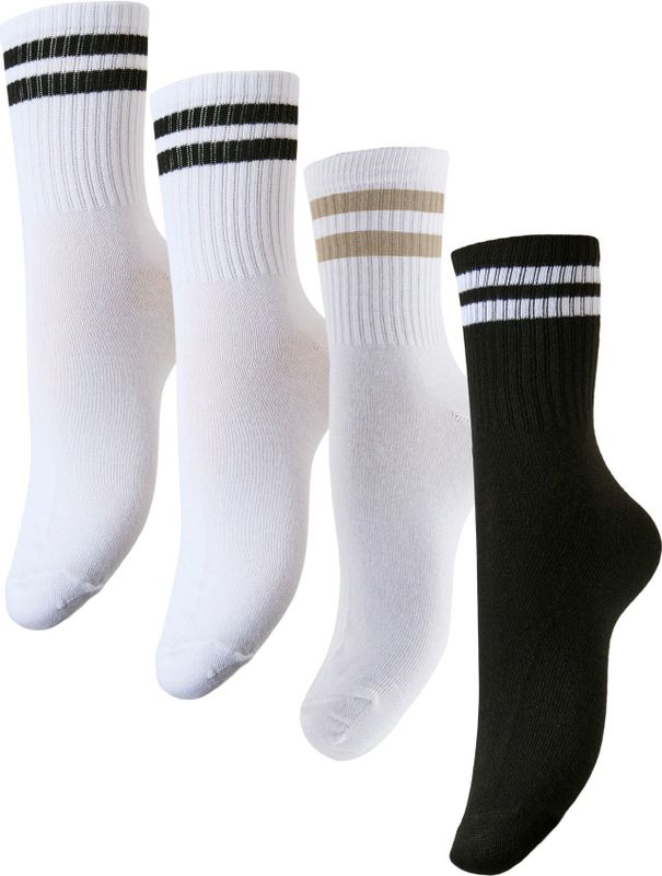 PIECES Sokken 'PCCally'  beige / zwart / wit