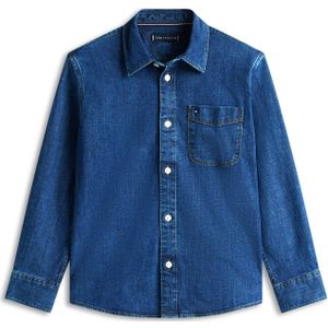 TOMMY HILFIGER Overhemd  blauw denim