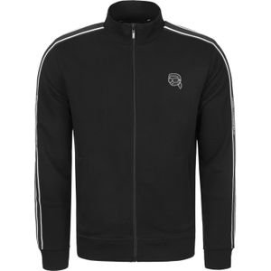 Karl Lagerfeld Sweatvest '705043'  zwart / wit