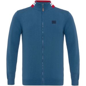 Jacey Quinn Gebreid vest  royal blue/koningsblauw