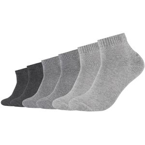 Grijze Sportsokken - Katoenmix - 6 Paar