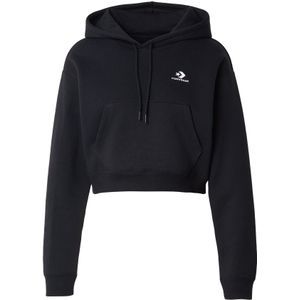 CONVERSE Sweatshirt  zwart / wit