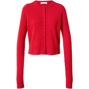 Pure Cashmere NYC Gebreid vest  rood