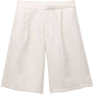 Pull&Bear Bandplooibroek  natuurwit