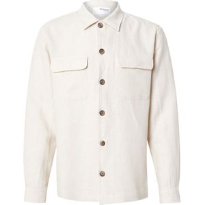 SELECTED Overhemd 'SLHLEROY'  greige