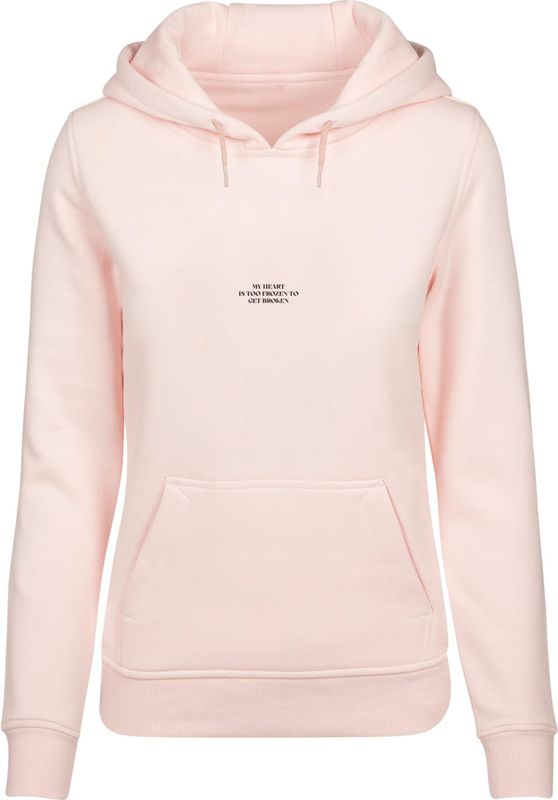 Miss Tee - Too Frozen - Sweat à Capuche - Rose - 3XL