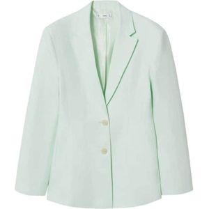 MANGO Blazers 'Magnolia'  pastelgroen
