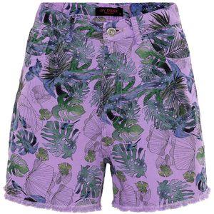 By Diess Collection Broek  blauw / groen / lichtlila / zwart