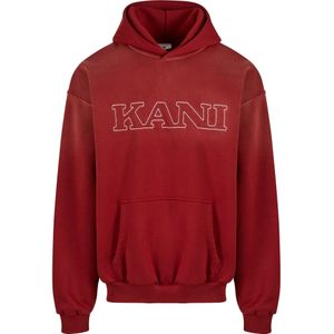 Karl Kani Sweatshirt  donkerrood / wit