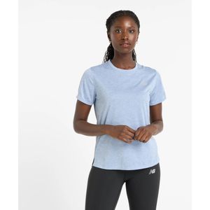 new balance Functioneel shirt 'Athletics'  lichtblauw / grijs