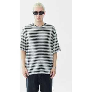 VAMOS CLO Shirt  zwart / wit