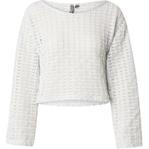 PIECES Trui 'SPARKLY'  lichtgrijs