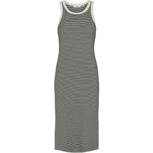 Soft Rebels Jurk  beige / zwart