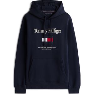 TOMMY HILFIGER Sweatvest  navy / rood / wit