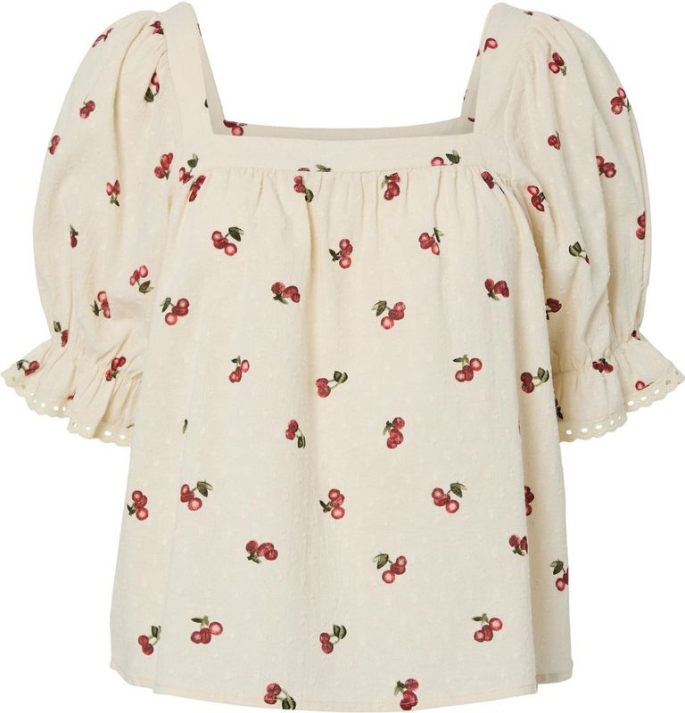 Pcthea Shirt Met Korte Mouwen