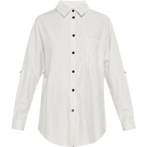 SANIKA Blouse 'Classik Look'  donkergrijs / wolwit