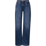 Street One Dames Wide Legs Jeans in Blauw, in size: 24