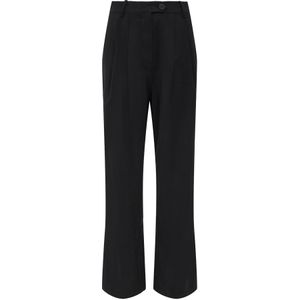 LeGer by Lena Gercke Bandplooibroek 'Edina'  zwart