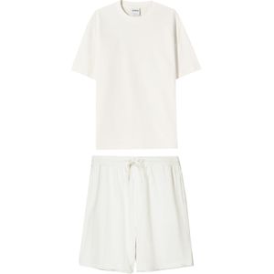 Bershka Joggingpak  wit