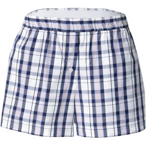 Monki Broek  marine / lichtblauw / wit