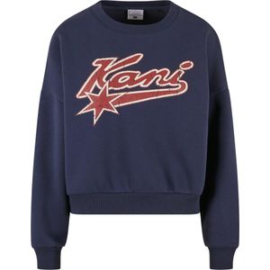 Karl Kani Sweatshirt 'Varsity Star'  marine / rood / wit