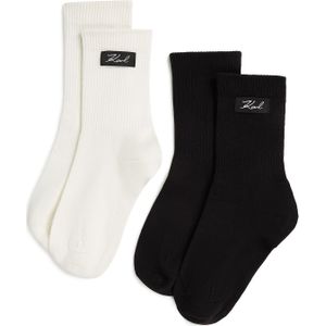 Karl Lagerfeld Sokken  zwart / natuurwit