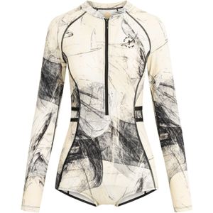 GOLD´S GYM APPAREL Sport body 'Faye'  zwart / wit / wolwit