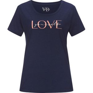 Vivance - Dreams - T-shirt - Donkerblauw - Met Mooie Frontprint