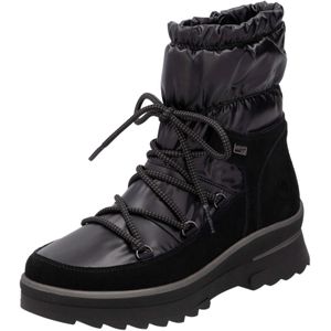 REMONTE Veterlaarsjes  zwart