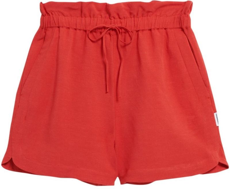 ARMEDANGELS - Vaanna Lino - Damesshort - Effen - Elastische Tailleband