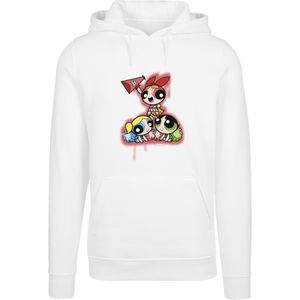 F4NT4STIC Sweatshirt 'Powerpuff Girls Cheerleaders'  nude / blauw / rood / wit