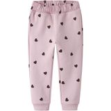 Name It - NMFNEHEART SWEAT PANT - Sportbroek - Burnished Lilac - Regular Fit