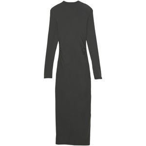 Pull&Bear Jurk  donkergrijs