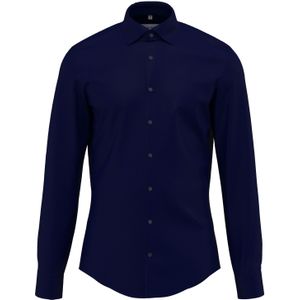 SEIDENSTICKER Zakelijk overhemd  donkerblauw