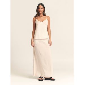 St MRLO Top 'SHADOW CAMI'  nude / ecru