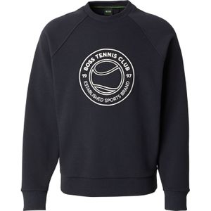 BOSS Sweatshirt 'SW_Join Salbo'  marine / wit