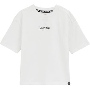 WE Fashion Shirt  zwart / wit