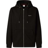 Pepe Jeans Sweatvest 'Griffin'  zwart / wit