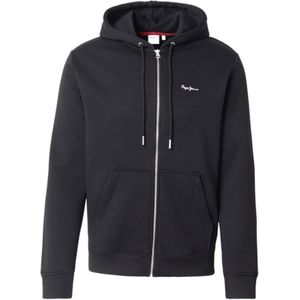 Pepe Jeans Sweatvest 'Griffin'  zwart / wit