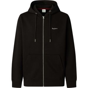 Pepe Jeans Sweatvest 'Griffin'  zwart / wit