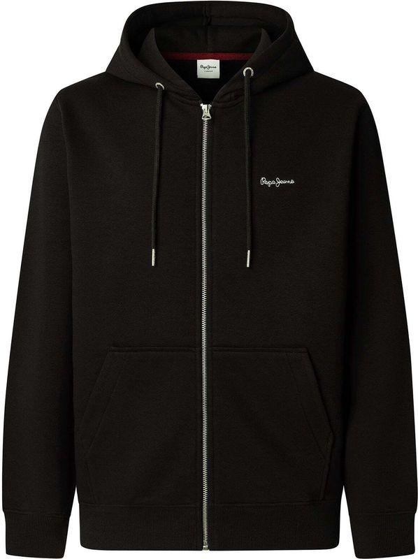 Pepe Jeans Sweatvest 'Griffin'  zwart / wit