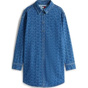 Tommy Jeans Blousejurk  blauw / blauw denim