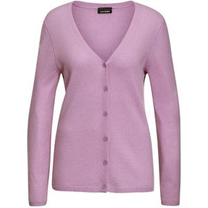 Goldner Gebreid vest  lila