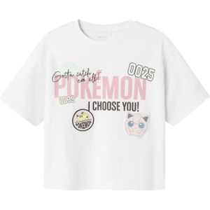 Pokemon - T-shirt - Groen - Jersey - Rubberen Print - Korte Mouwen