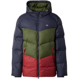 Gant - ACTIVE CLOUD BLOCKED - Gewatteerde Jas - Evening Blue - Met Capuchon