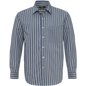 Antioch Overhemd  royal blue/koningsblauw / wit