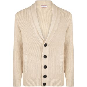 Felix Hardy Gebreid vest  beige