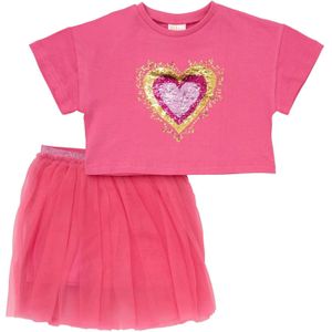 Miss Set 'Herz'  pink