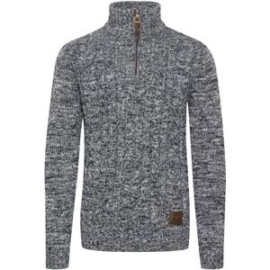 !Solid Trui 'Pankraz'  blauw / blauw gemêleerd