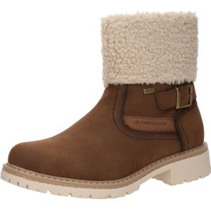 TOM TAILOR Enkellaarsjes  bruin